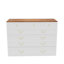 Armoire de rangement avec lit escamotable Murphy, matelas inclus