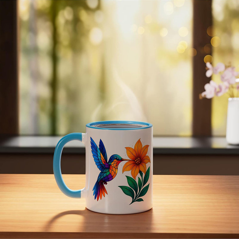 Ceramic Coffee Mug, Blue