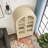 70.28" Tall Arched Kitchen Pantry