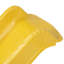 GALET JAUNE ET 6 PIEDS JAUNE