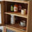 Simple multifunctional storage sideboard