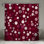 Rideau de douche à pois - Motif décoratif de salle de bain contemporain