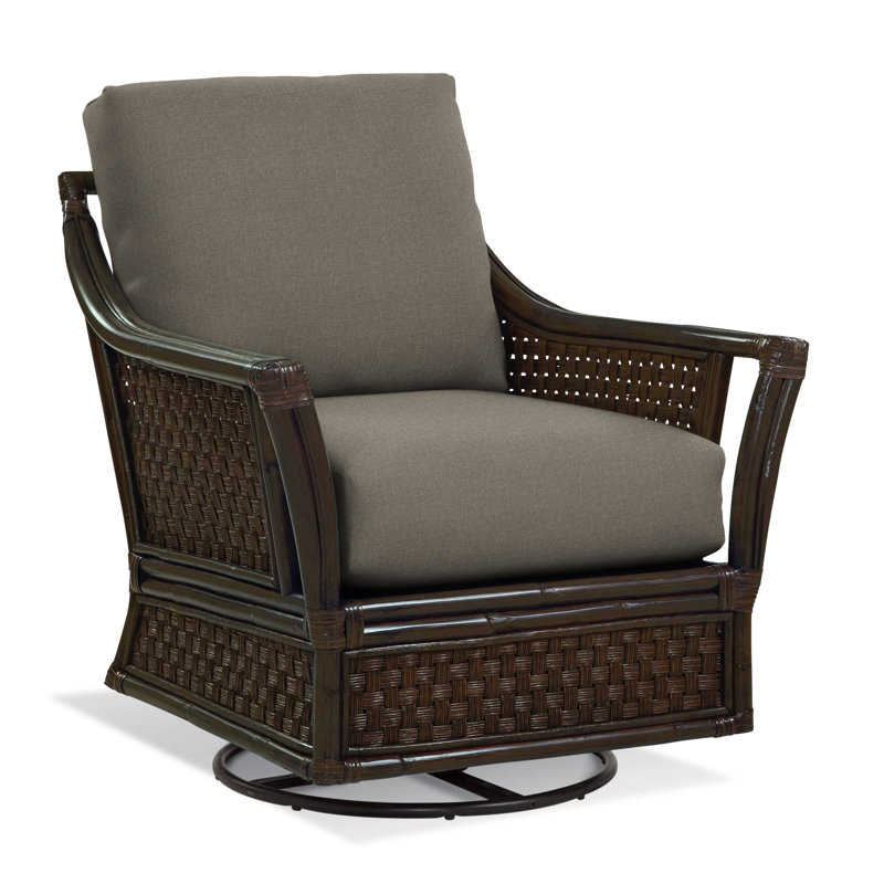 Fauteuil pivotant large de 32 po Boca, Performance gris sucre; 0863-84, Café