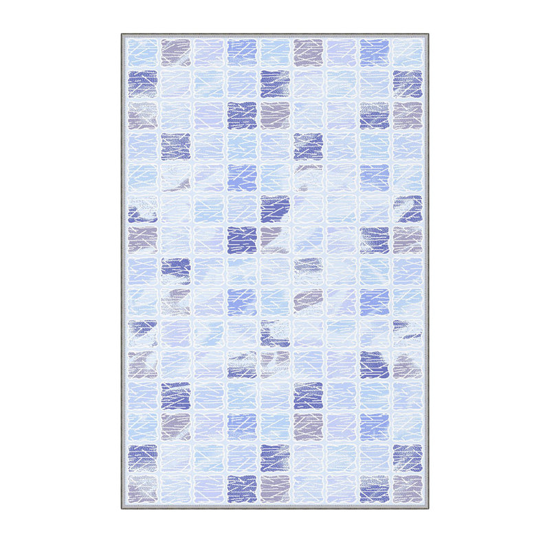 Premium Hall Carpet (2.6 x 9.8 ft), 100% Polyester, 0.3 in Pile Height | Antibacterial, Non-Slip Underside, 3D Digital Print | Machine Washable, Durable, Ideal for Home & Office, Easy Maintenance