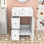 Meuble-lavabo sophistiqué pour petits espaces avec panneau de fibres à densité moyenne durable-890133806-890133807