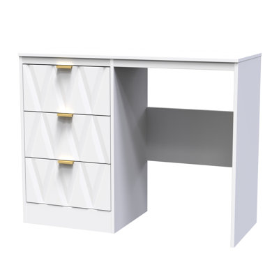 Las Vegas 3 Drawer Vanity in Graphite (Ready Assembled)