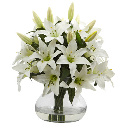 Lilies Arrangement in Vase