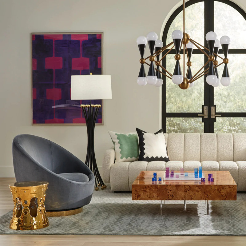 Jonathan Adler Ulu Convex End Table - Thumbnail 4