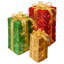 The Holiday Aisle® Pre-Lit LED Multicolor Gift Box Assortment