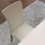 Ensemble de table de salle à manger 5 pièces de luxe blanc et doré avec 4 chaises en cuir blanches-819436152-819436155-819436158