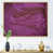 Toile avec cadre flottant brun