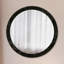 Huldar Glass Flat Wall Mirror