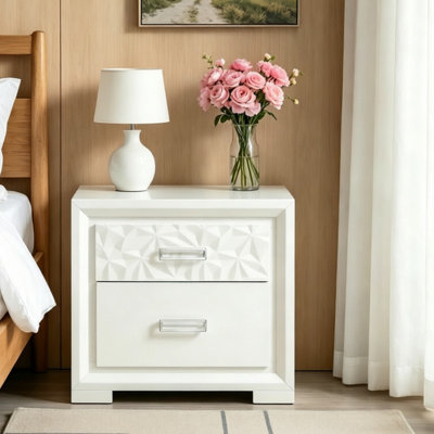 Table de chevet Glam Contemporary Pearl