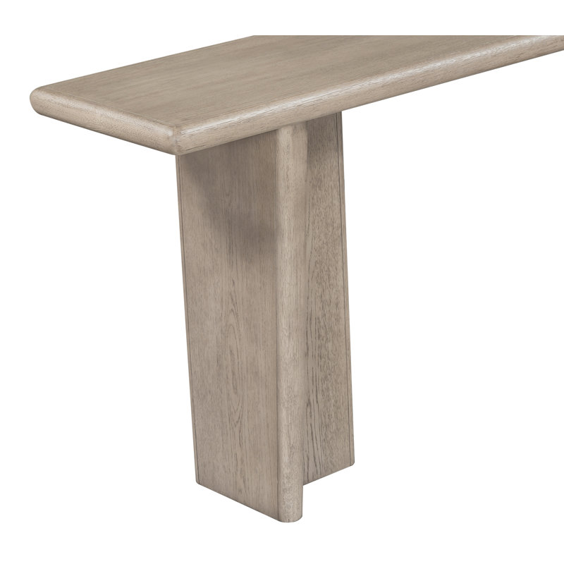 Randall 72" Wood Modern ConsoleTable Dusted Stone Finish