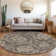Sudais Washable Floral Rug