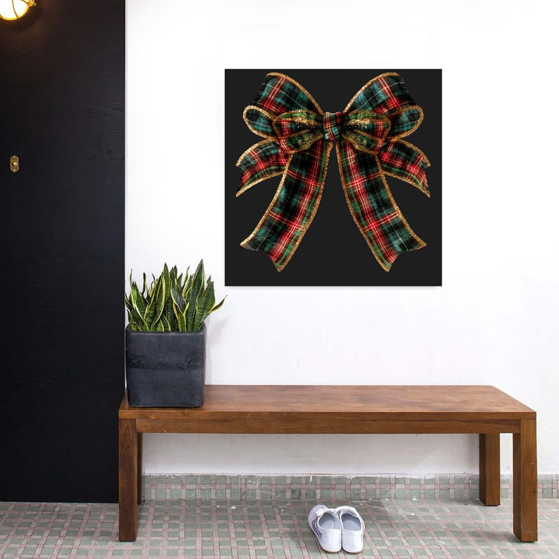 Art contemporain contemporain, classique et élégant, H 32 po x l 32 po