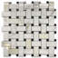 Calacatta 12" x 12" Marble Mosaic Tile-79891929