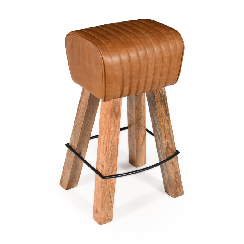 Outdoor Stool, Brown