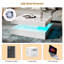 Charvez Solid Coffee Table with 16 Colors LED Lights, 78 x 78 cm-688356390-714212943