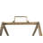 Metal House-Shaped Fire Wood Holder with Handle-1501104352