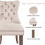 Chaises de salle à manger, chaise de salle à manger rembourrée haut de gamme avec anneau clouté-531111140-524711203-511006595