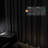100" X 84" Blackout Ceiling Track Curtain Panel, Soundproof Room Divider With Hooks For Privacy Separation, Black