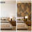 GESSOLANE 3D Slatted Wall Panels, 93.7x12.4 In,4 Pack, Covers 31 Sq Ft, PS Geometric Architectural Design for Living Room Bedroom TV Accent Wall Decor