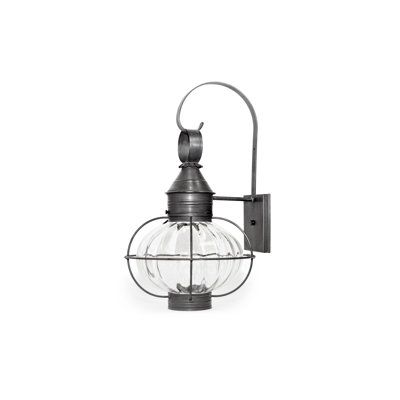 Onion 1-Light Outdoor Wall Lantern