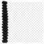 150 cm H x 1000 cm W Steel Border Fencing