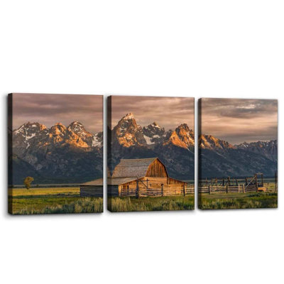 3 Piece Wrapped Canvas Print