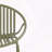 Stackable Patio Dining Chair Breathable PP Material
