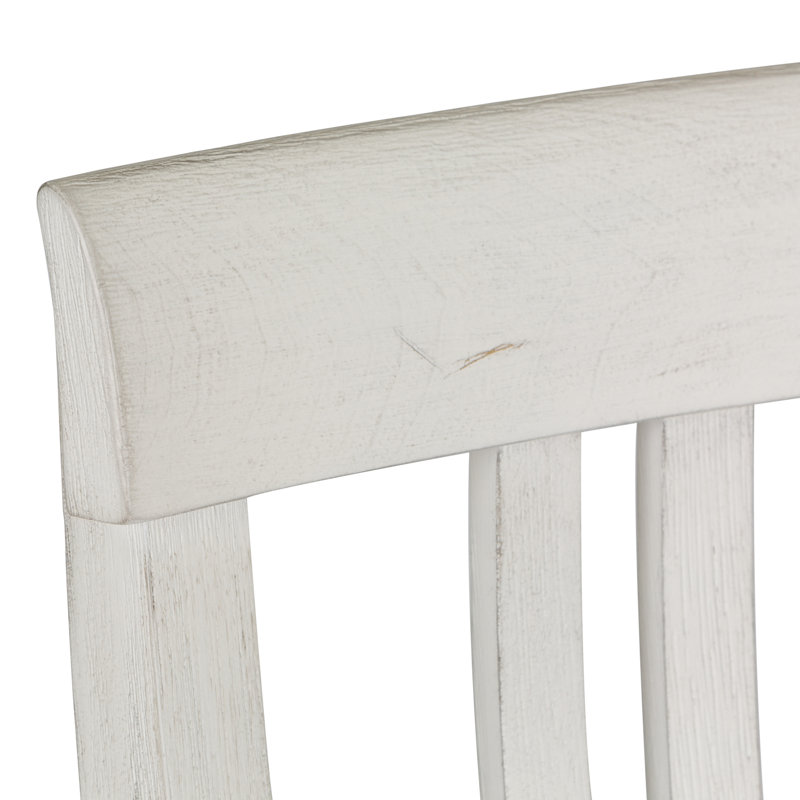 Chaise d'appoint à dossier en lattes Colburn