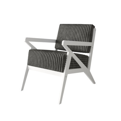 Velvet Upholstered Accent Chair