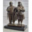 Figurine sculpture en bronze signée Botero