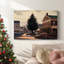 Christmas Holiday Arts - Toile tendue avec châssis