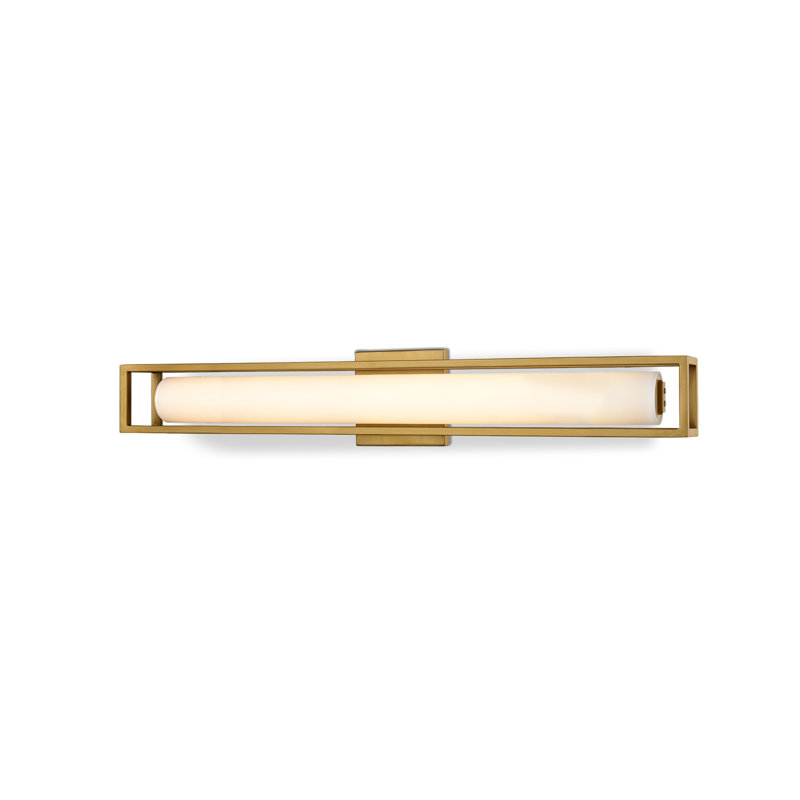 Lochwood 1 - Light LED Armed Sconce, 27" H x 4.75" W x 3.5" D