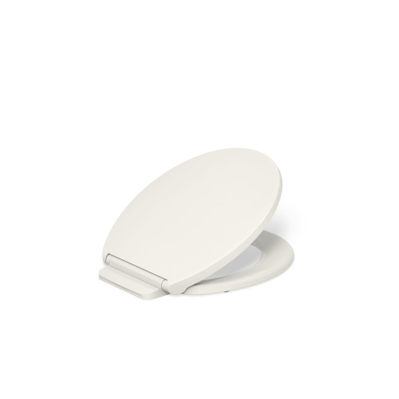 Glissade Readylatch Quiet-Close Toilet Seat, Biscuit