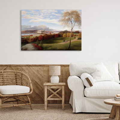 Folk, peinture sur toile, conception de Marcus Jules