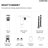 Single Hole Bathroom Faucet, Single-Handle Waterfall Sink Faucet with Drain Assembly-127359493