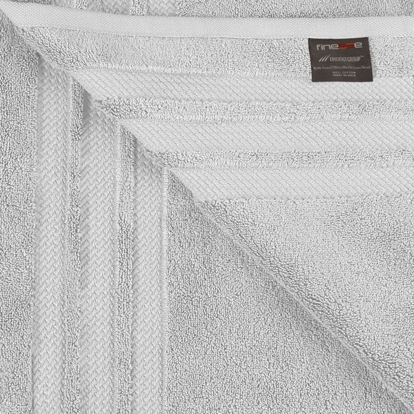 Trident Finesse Ultra Soft, Extra Large, 100% Cotton 2 Piece Bath Towels, Linen, Size: Bath Towel (2-Piece)