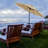 Tasmin 108'' Lighted Market Umbrella with Breez-Tex Canopy-287565539