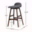 Ensemble de 2 tabourets de bar Mid-Century-648286552-648286534