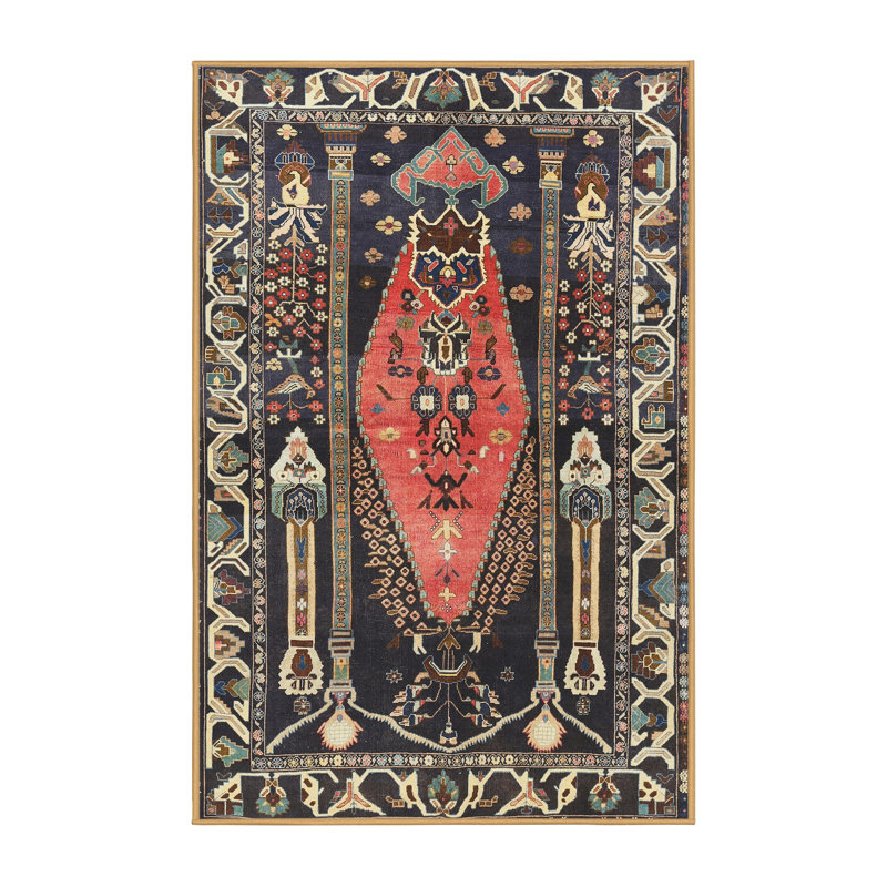 Southwestern Indoor Rug, Rectangle 7' x 10'