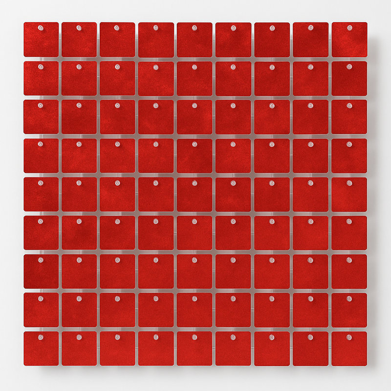 Plastic / Acrylic Wall Hanging, Red