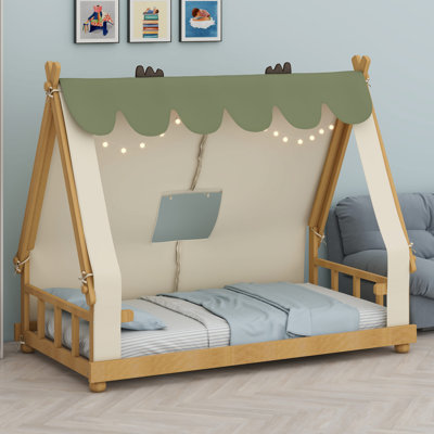 House Bed With Tent And Light