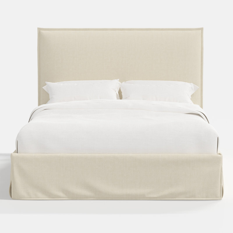 Stoffer Home x Cloth and Co. Maura Bed, Relaxed Linen Cream, California King