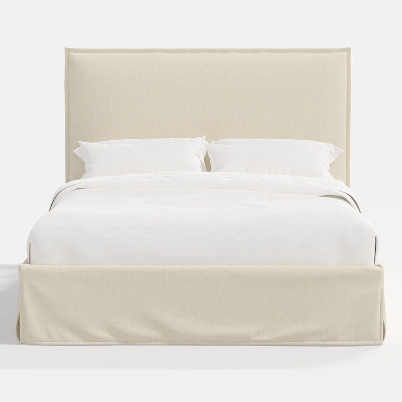 Stoffer Home x Cloth and Co. Maura Bed, California King, Relaxed Linen Cream