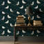 Papier peint abstrait mouettes-1955188345