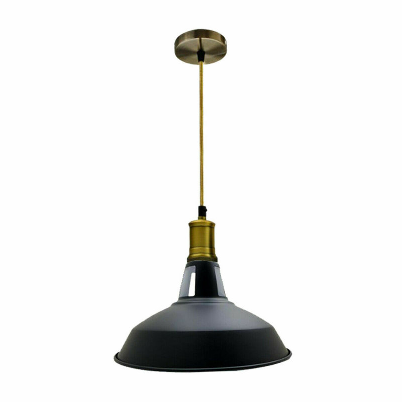 Dolmen 1 - Light Dome Pendant, Black