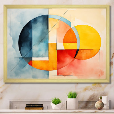 Cubic Soft Colors Tiles V - Art mural géométrique